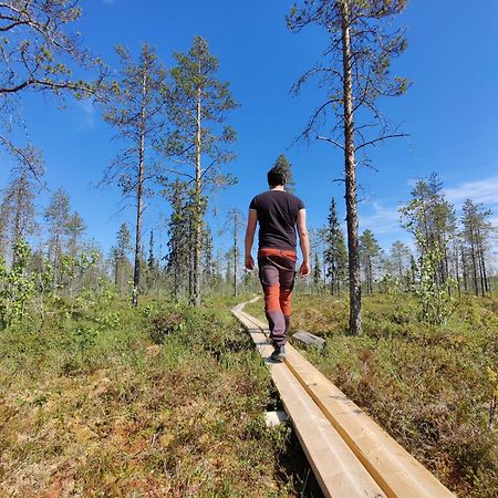 מלון Lapptrask Langforsen Glamping & Lapland Experience מראה חיצוני תמונה