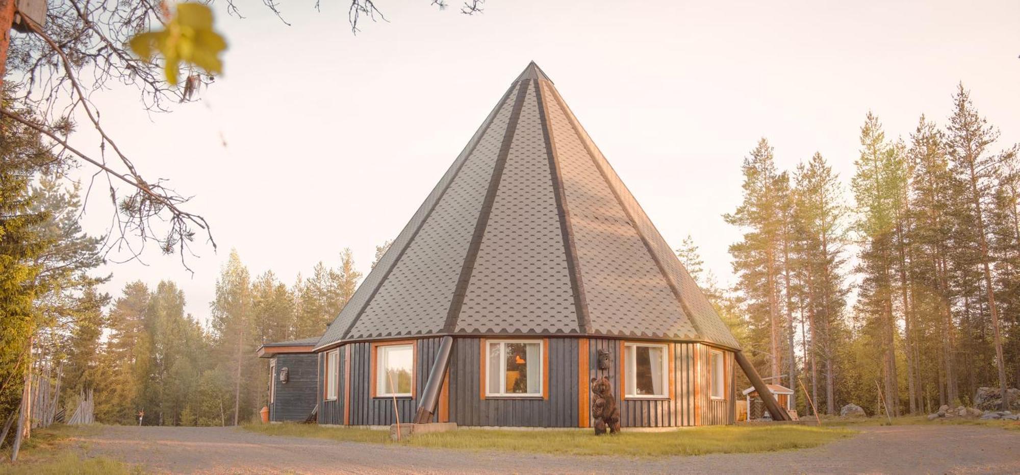 מלון Lapptrask Langforsen Glamping & Lapland Experience מראה חיצוני תמונה
