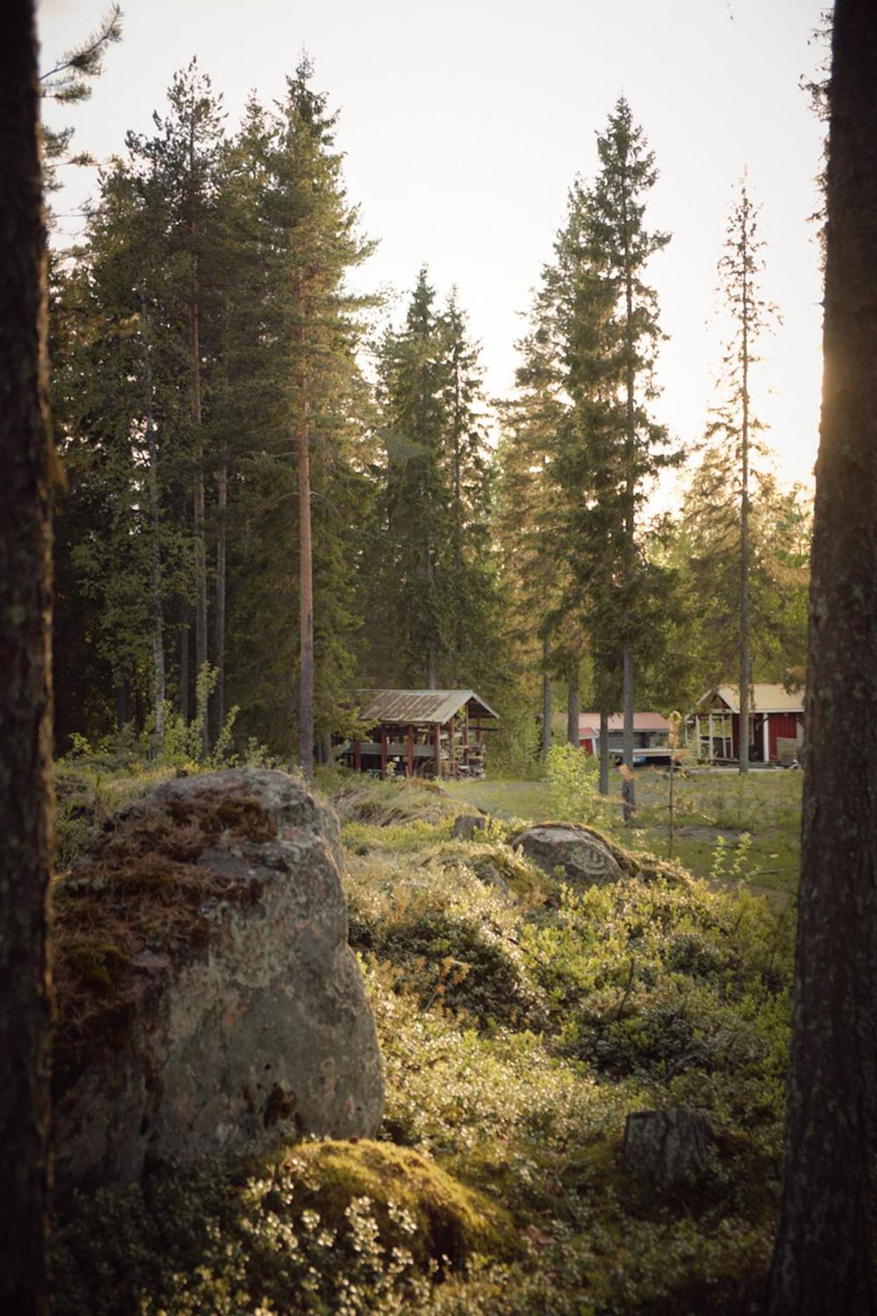 מלון Lapptrask Langforsen Glamping & Lapland Experience מראה חיצוני תמונה