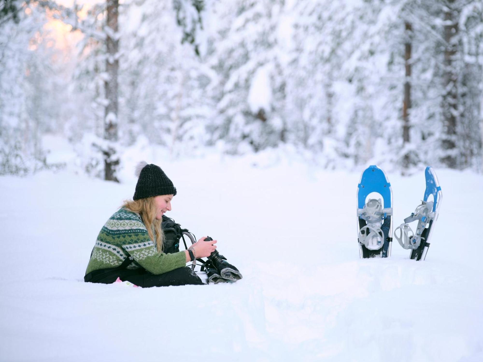 מלון Lapptrask Langforsen Glamping & Lapland Experience מראה חיצוני תמונה