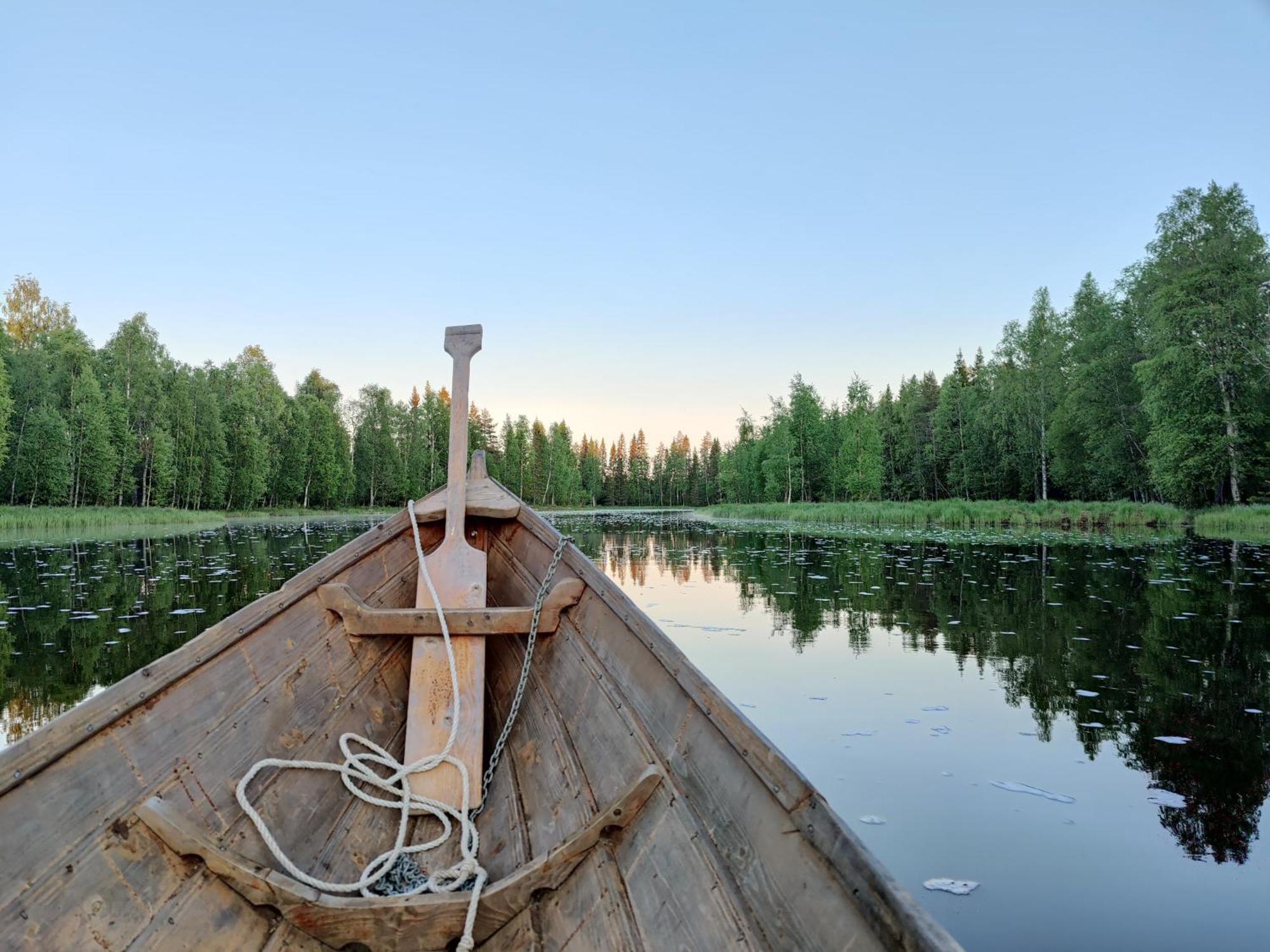 מלון Lapptrask Langforsen Glamping & Lapland Experience מראה חיצוני תמונה