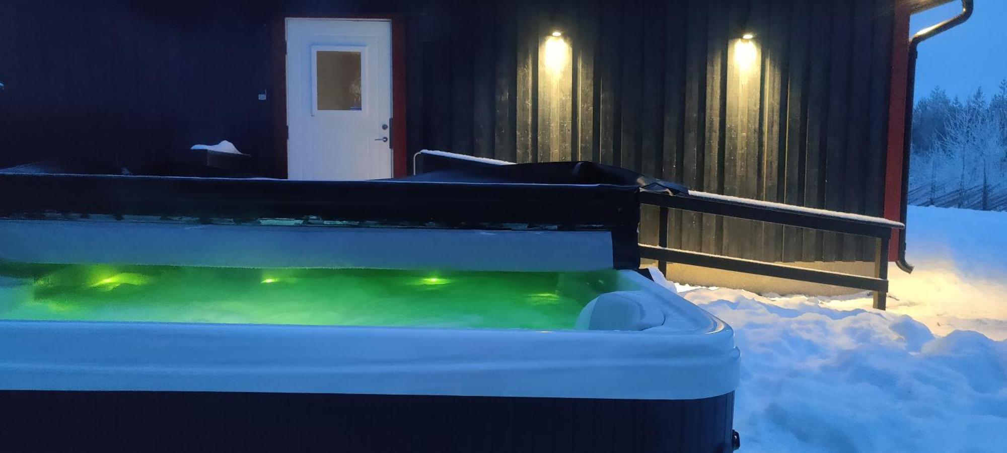 מלון Lapptrask Langforsen Glamping & Lapland Experience מראה חיצוני תמונה